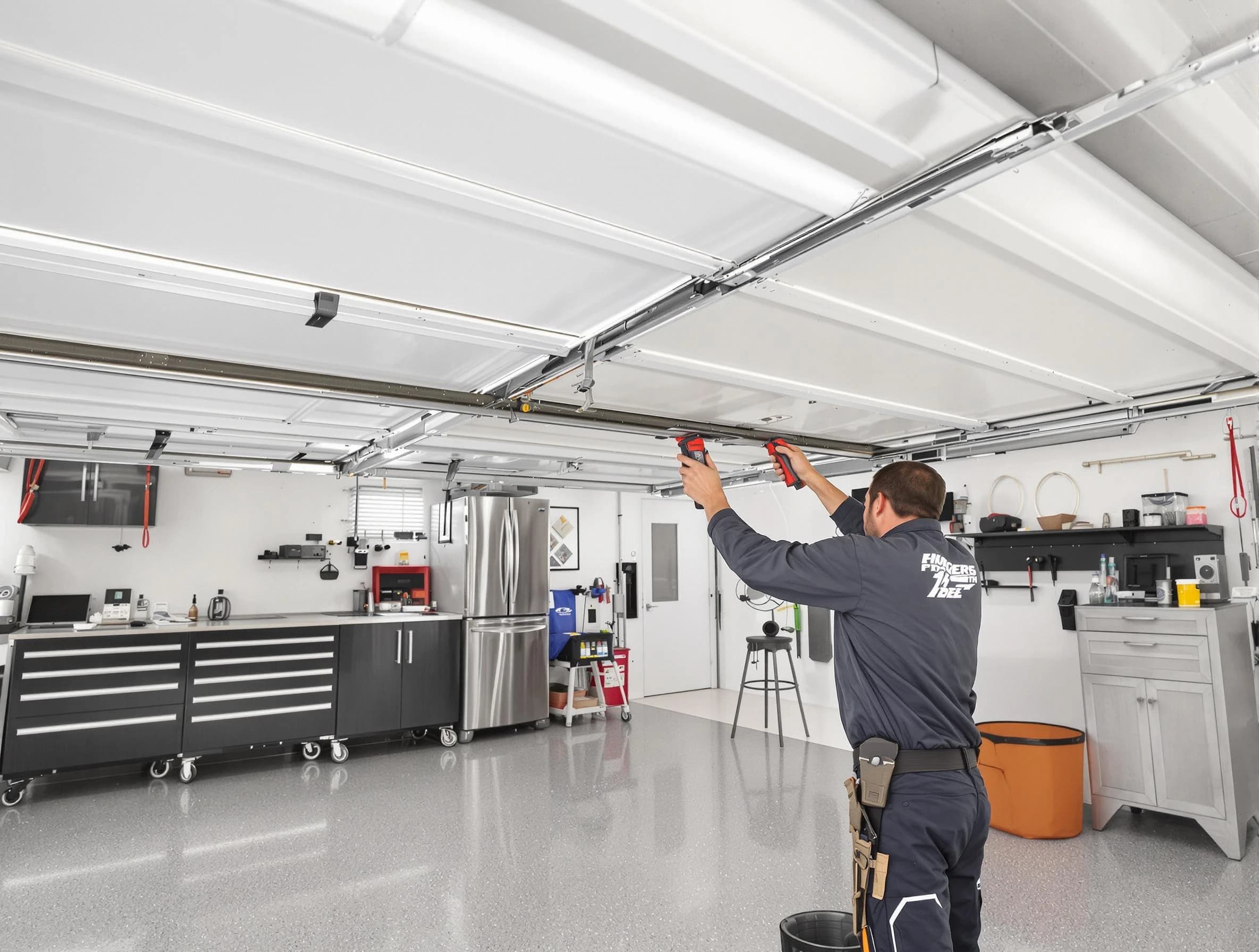 Overhead garage door repair service by Golden Garage Door Repair in Golden