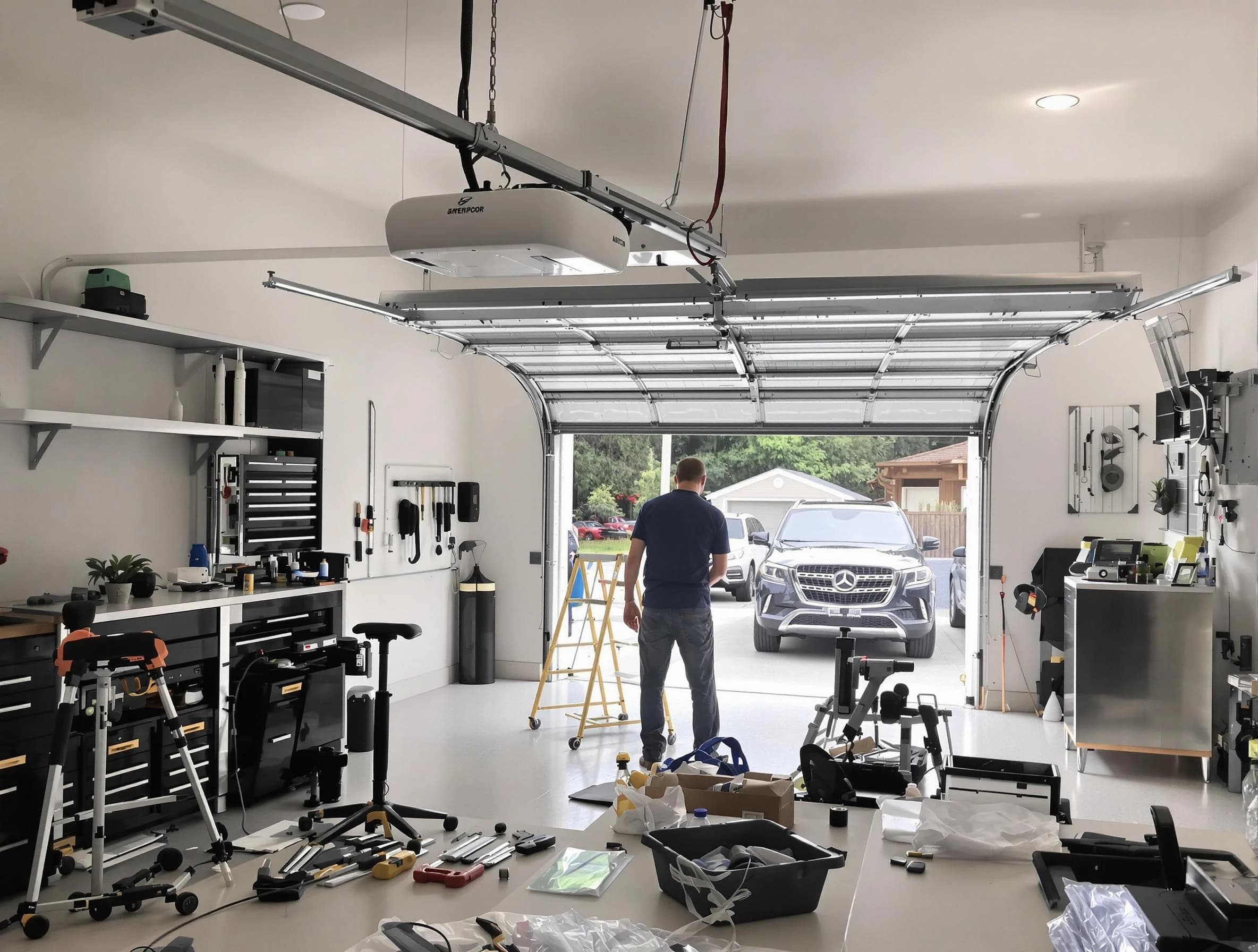 Garage door opener installation by Golden Garage Door Repair in Golden