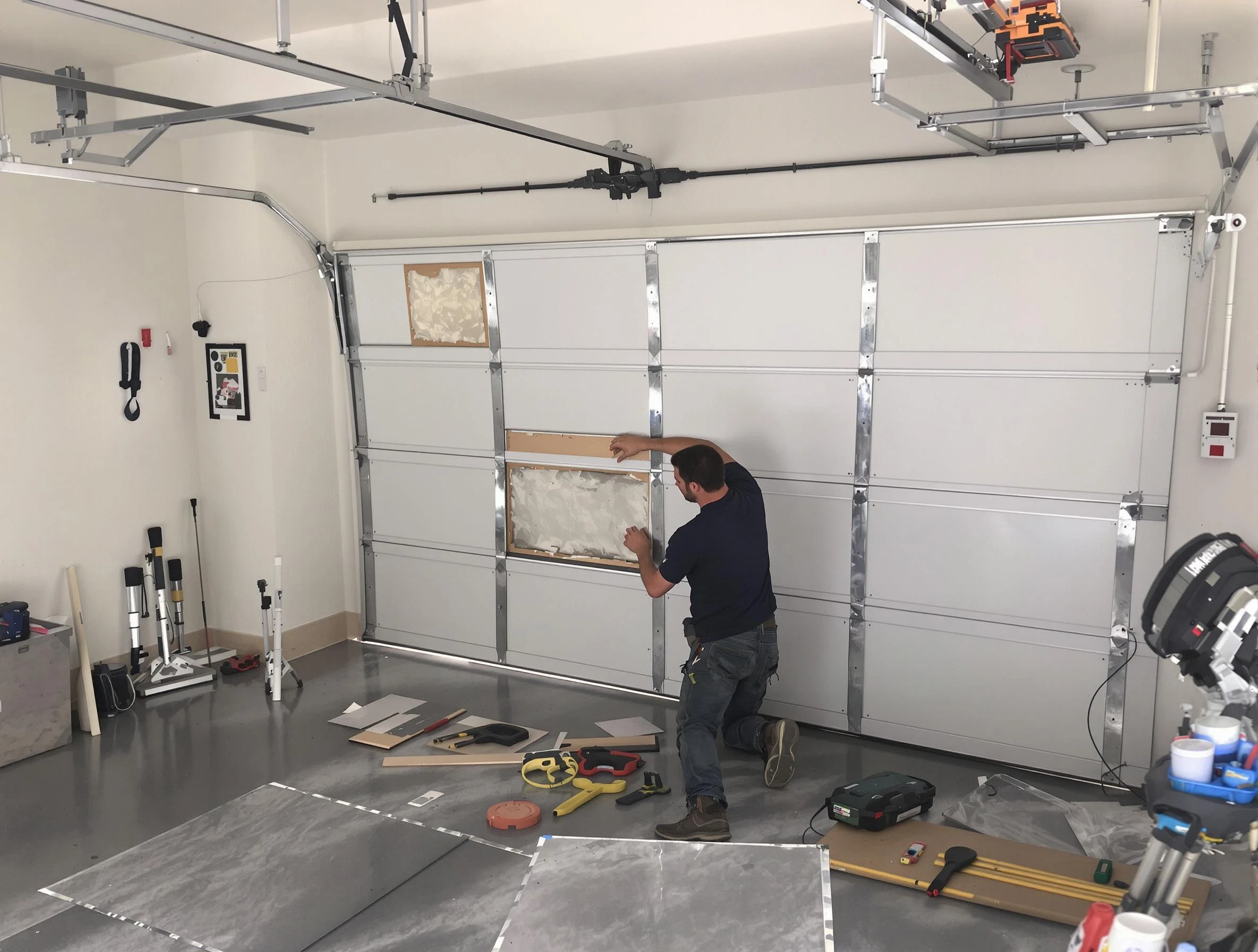 Garage Door Panel Repair in Golden
