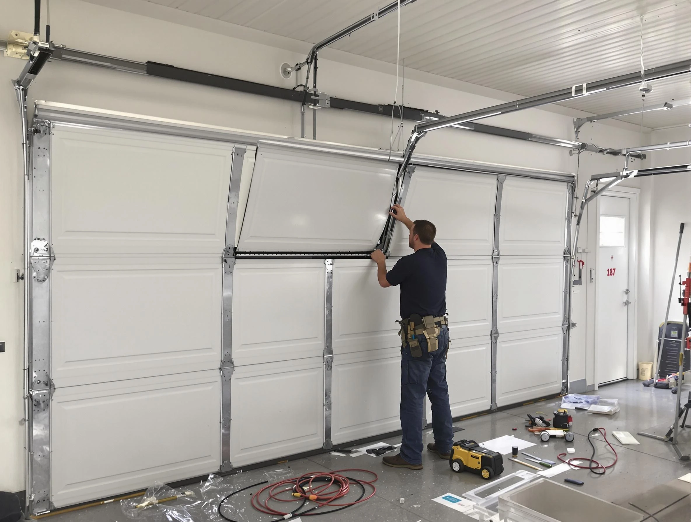 Garage Door Section Replacement in Golden
