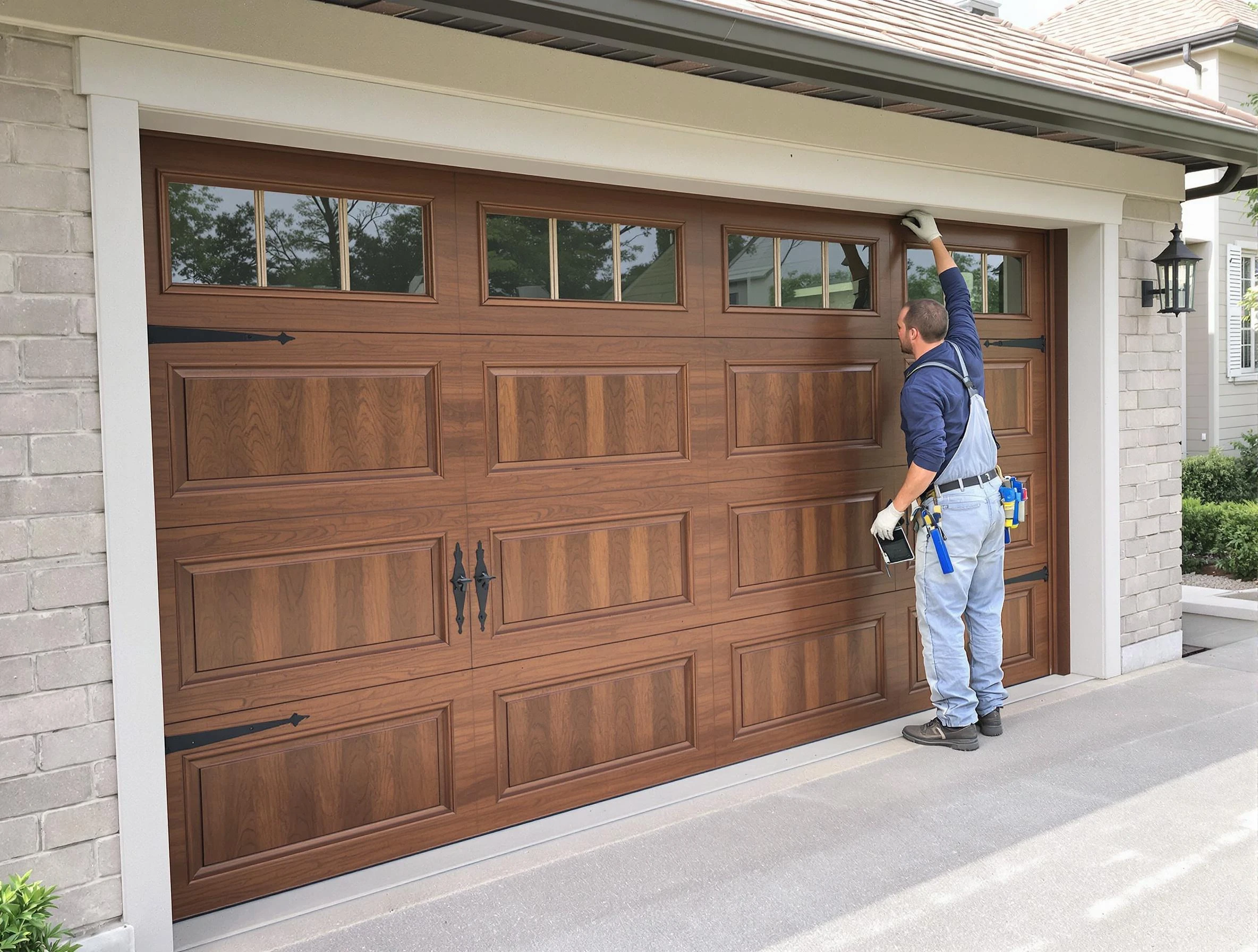 Custom garage door showcase by Golden Garage Door Repair in Golden