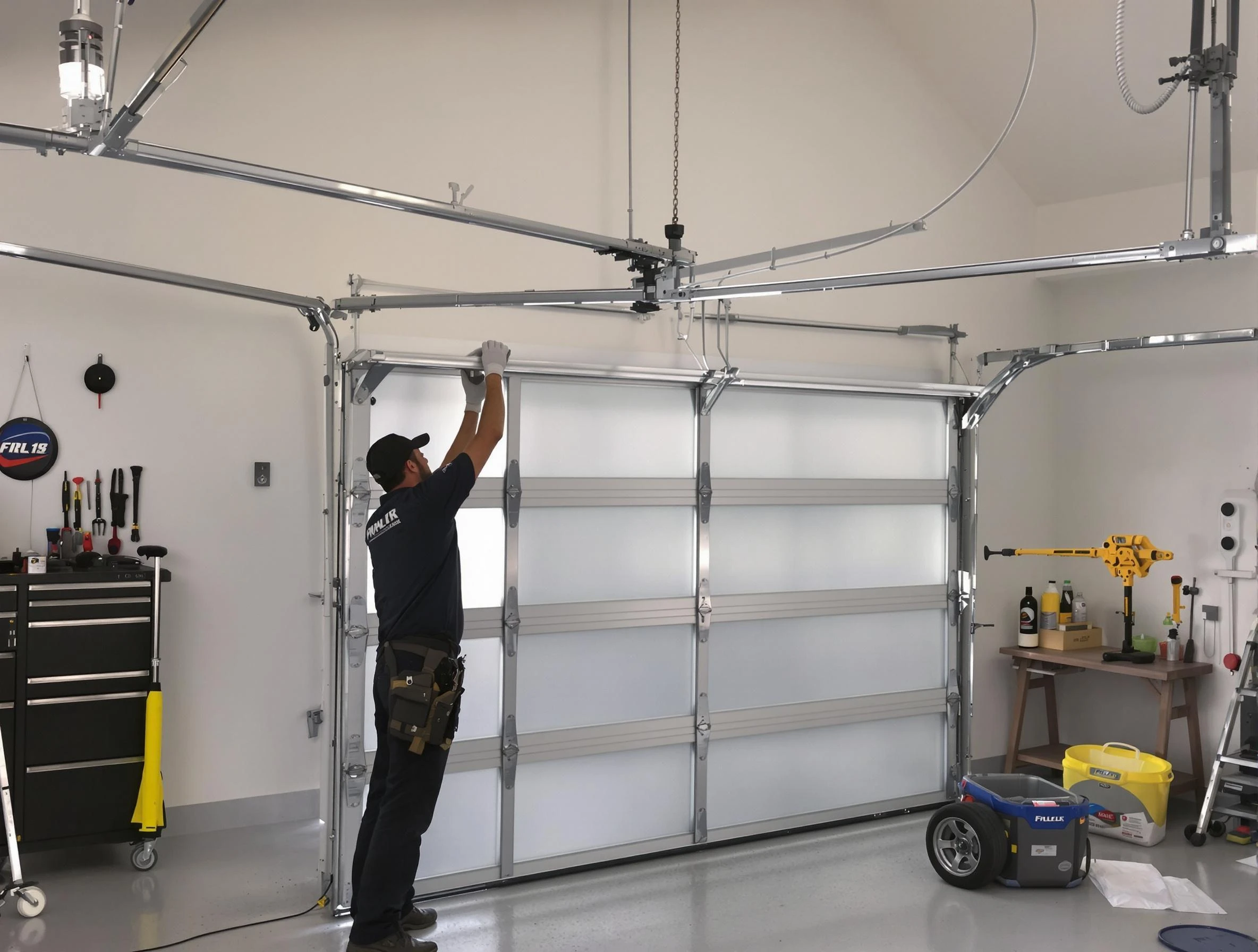 Golden Garage Door Repair certified team performing precision garage door installation in Golden
