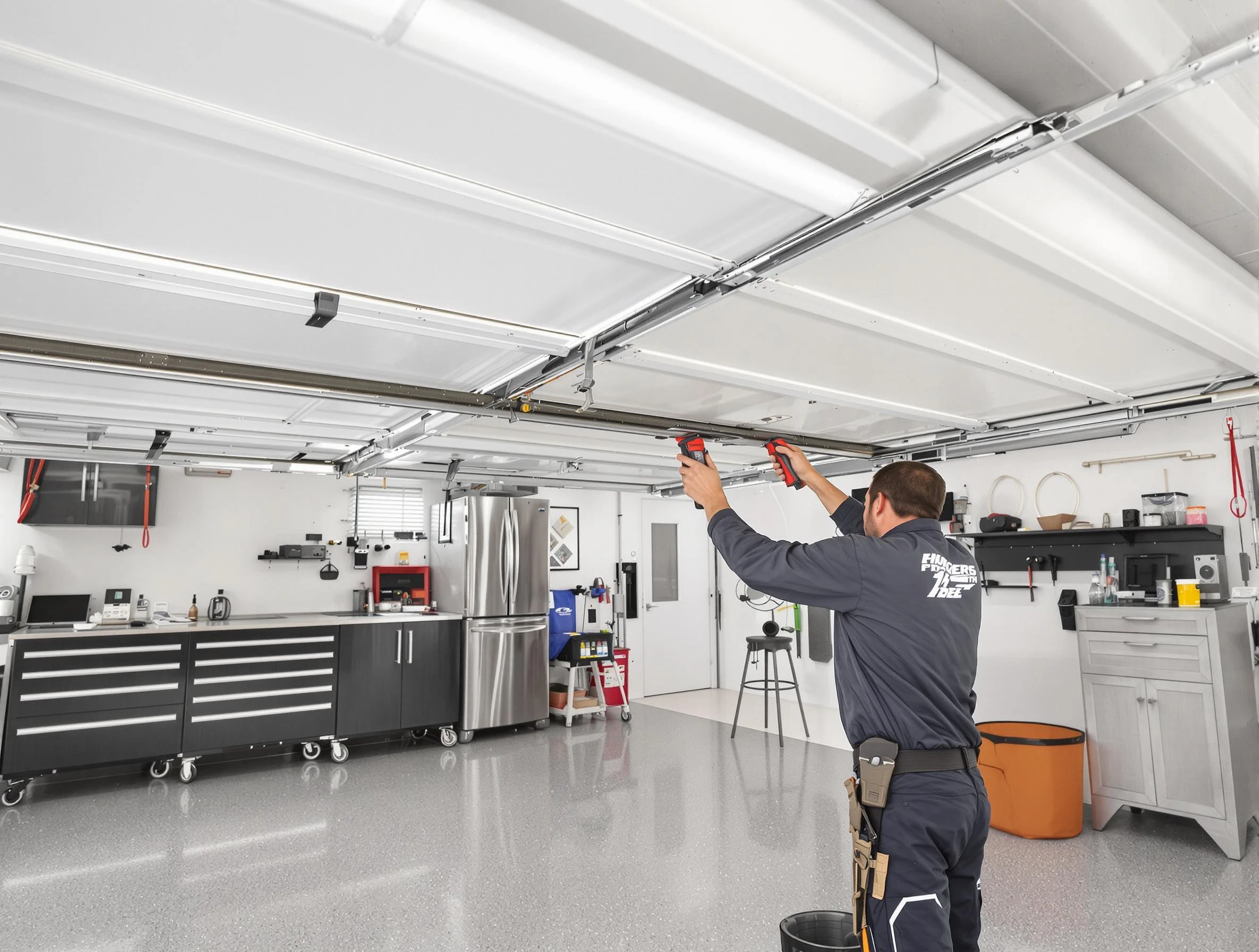Overhead garage door repair service by Golden Garage Door Repair in Golden